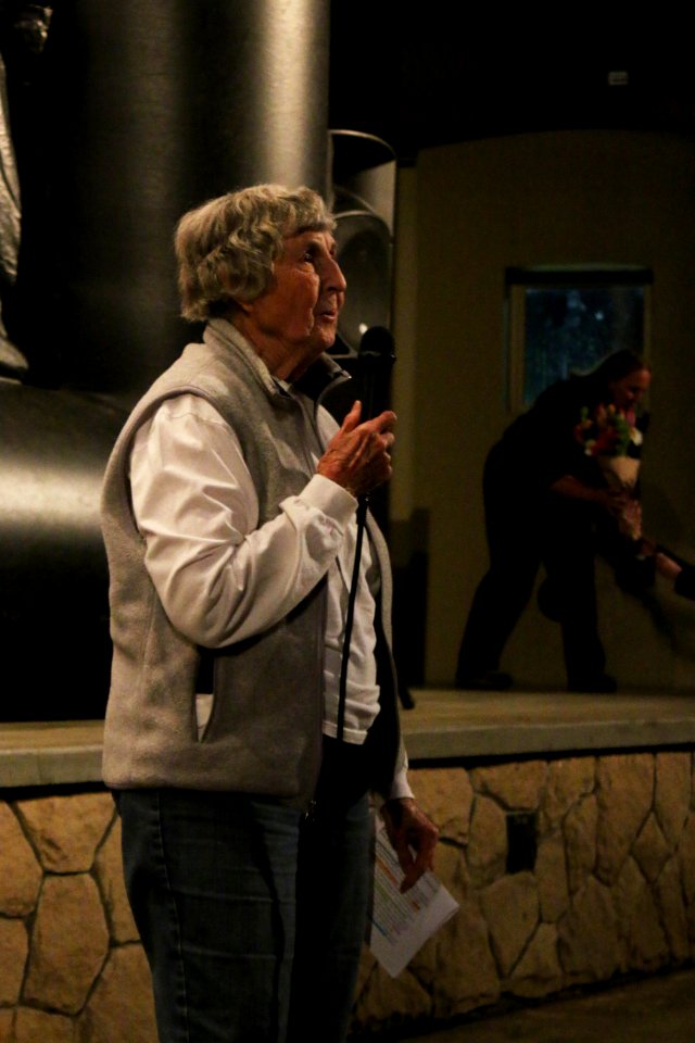 Ojai, Calif. (March 18, 2017) – Jan Hamber shares her experiences as a condor advocate and conservationist after receiving the Trailblazing Women in Science award from the U.S. Fish and Wildlife Service.