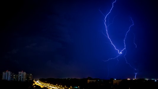 On a dark stormy night