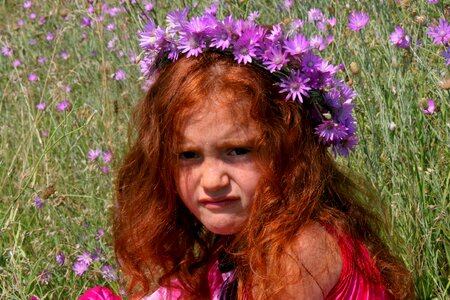 Dress mov flowers