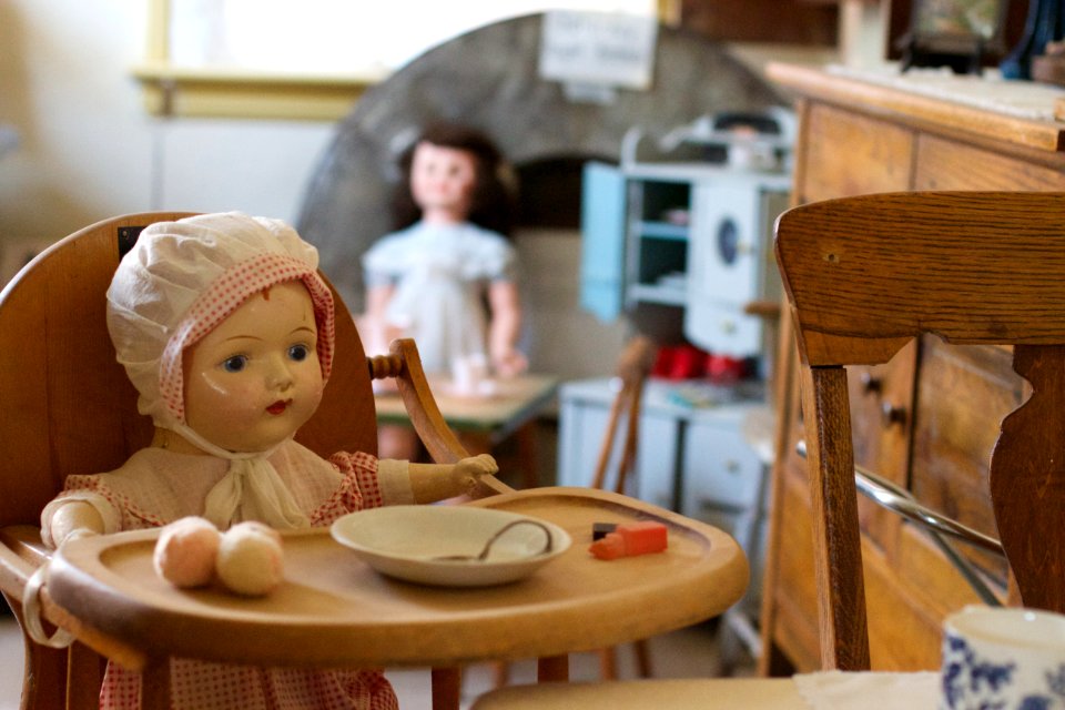 One Doll Creeped Out By Another