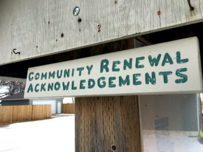 Let's Do Some Community Renewal photo