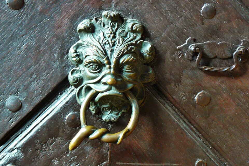 Input house entrance close up