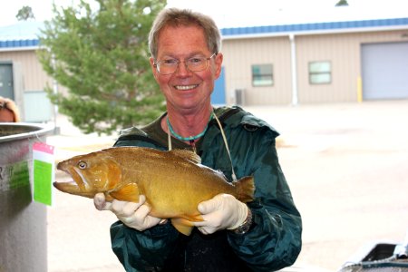 Mick Brown, Mora National Fish Hatchery volunteer photo