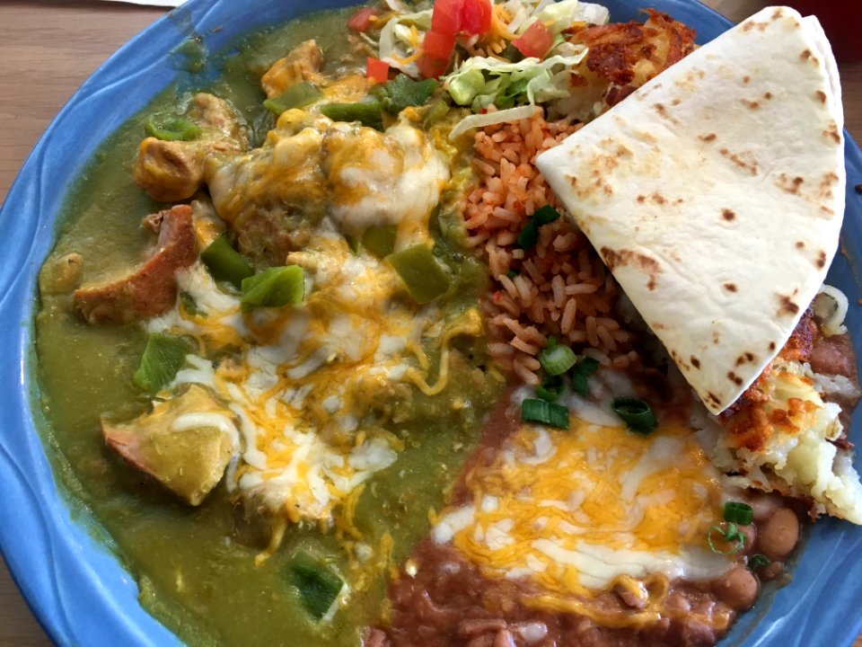 Yummy MartAnne's Chilaquiles