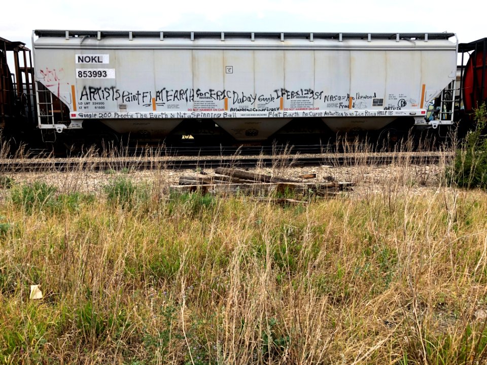 Flat Earthers Don't Ride Trains