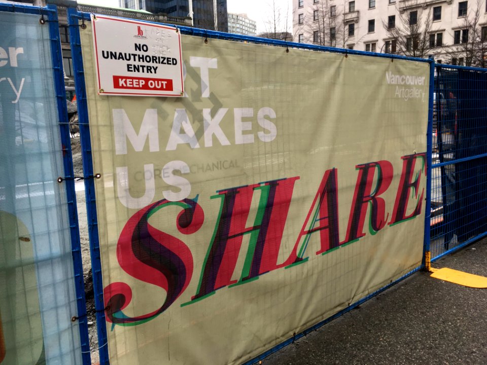 The Contradiction of Sharing