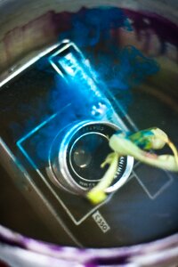 Ink water photography