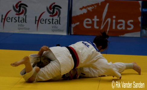 Celine Dejaegere (JC Kawaishi Ingelmunster) vs Lola Van Overstraeten (Royal JC Mons)