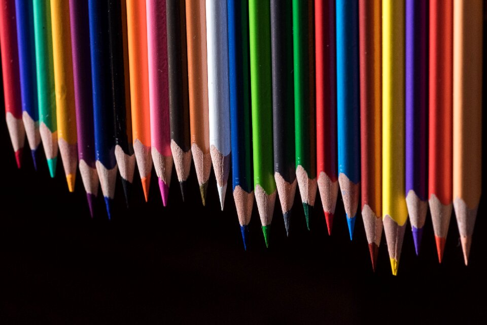 Colorful color paint