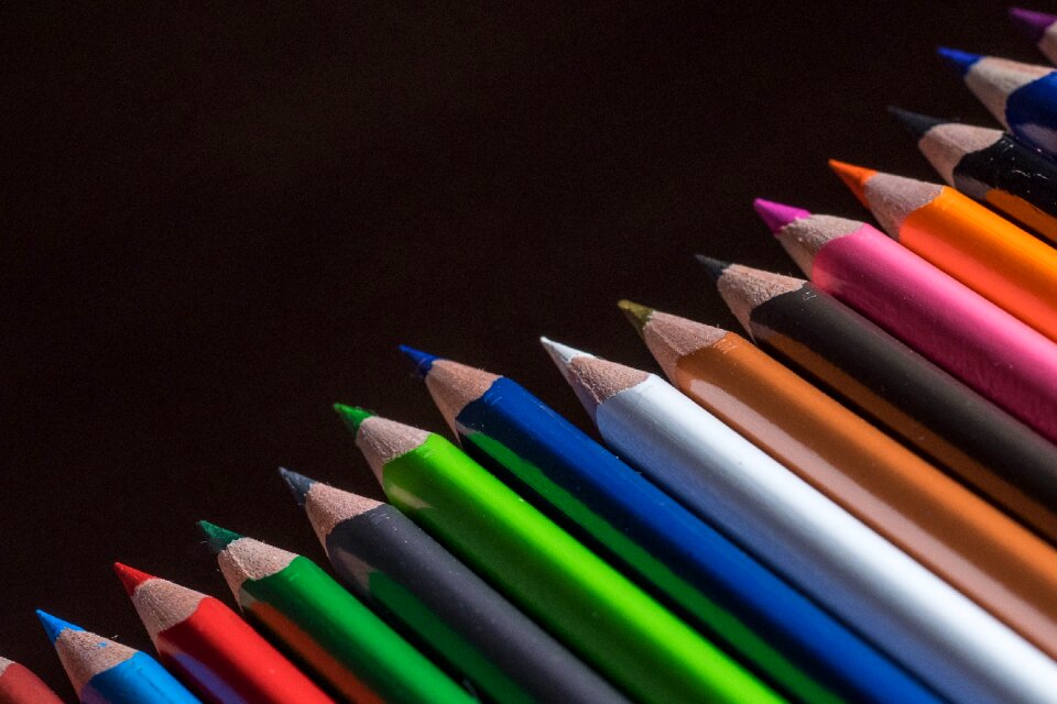Colorful color paint