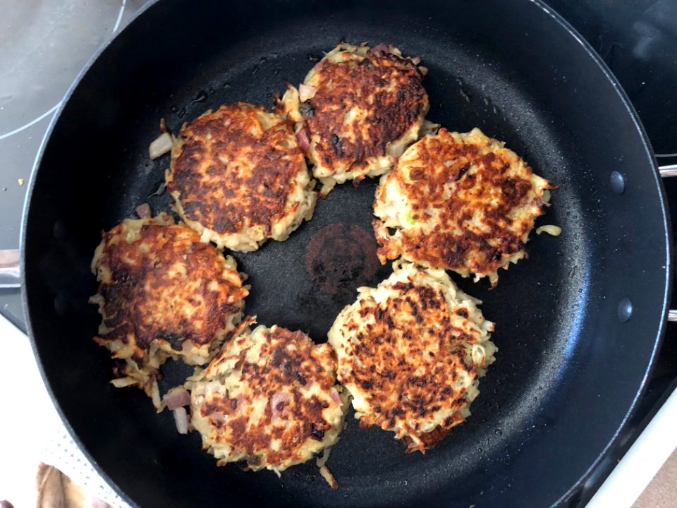Potato Pancakes Ready