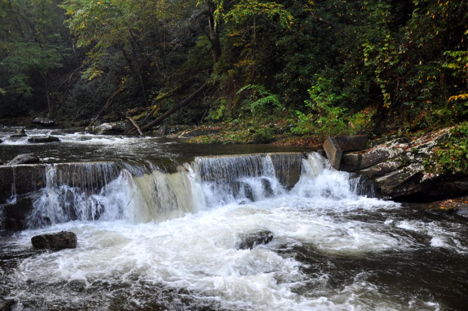 Citico Dam Removal in Region 4 prior to removal