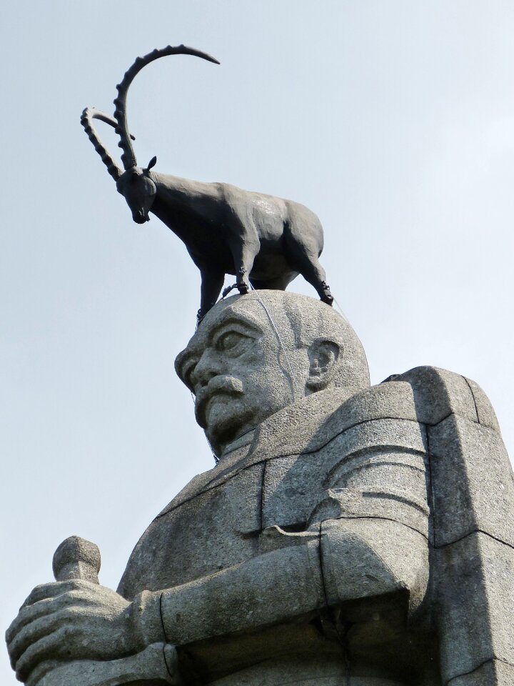 Historically statue bismarck