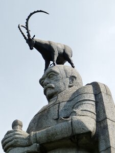 Historically statue bismarck