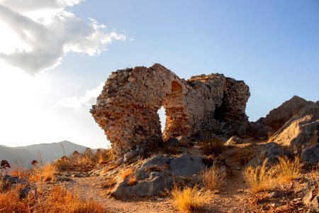 Monemvasia ruins photo