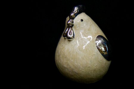 Ceramic glaze chicken