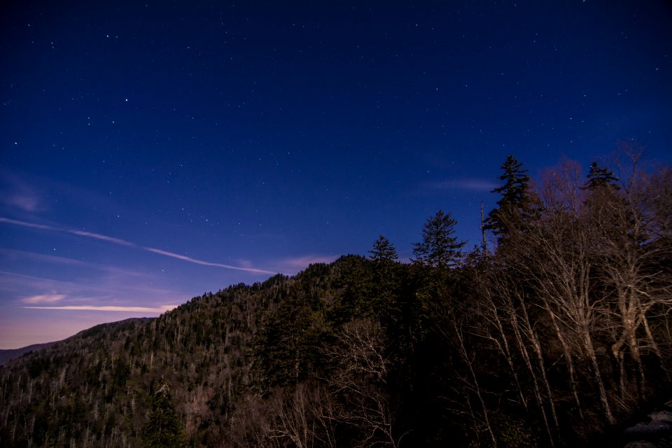 Night sky at Clingmans Dome, March 2018--Thom McManus