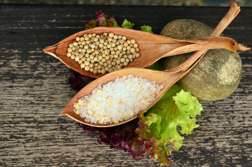 Coarse salts spice season