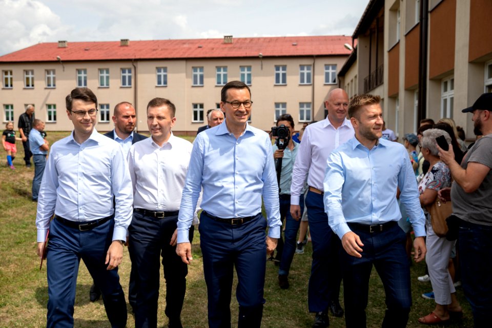 Konferencja prasowa w Truskolasach