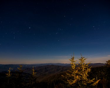 Night sky at Clingmans Dome, March 2018--Thom McManus