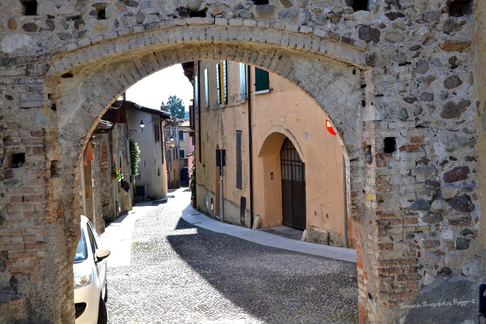 Centro Storico Portese San Felice del Benaco Brescia Lombardia Italia