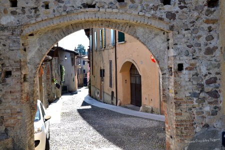 Centro Storico Portese San Felice del Benaco Brescia Lombardia Italia