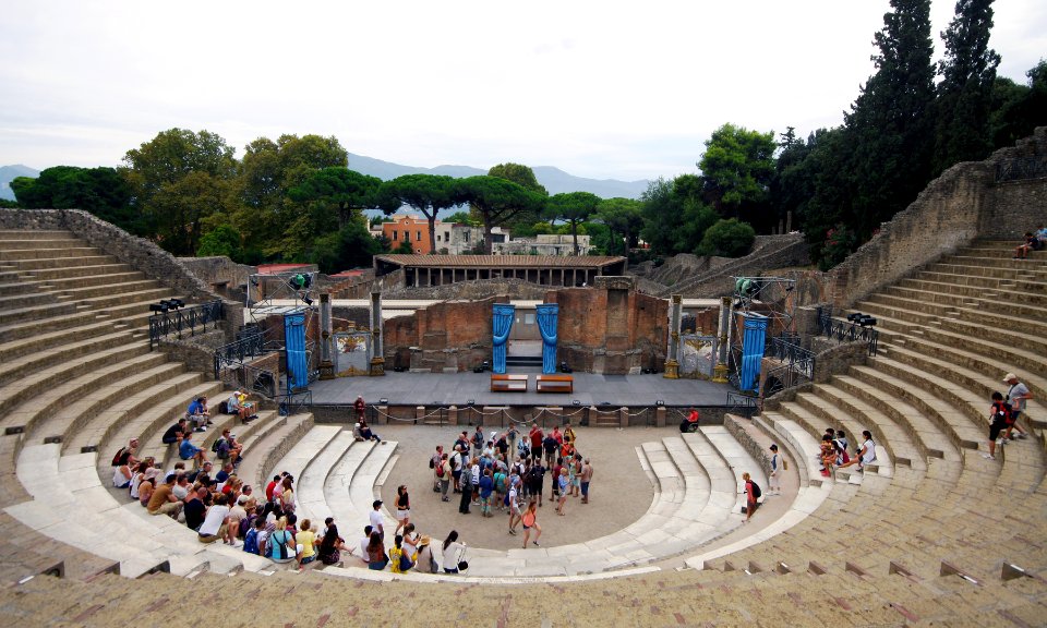 The Large Theatre, Pompeii