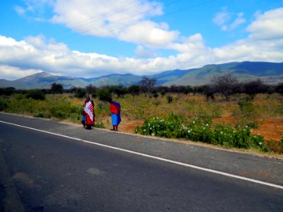 Road to Amboseli photo