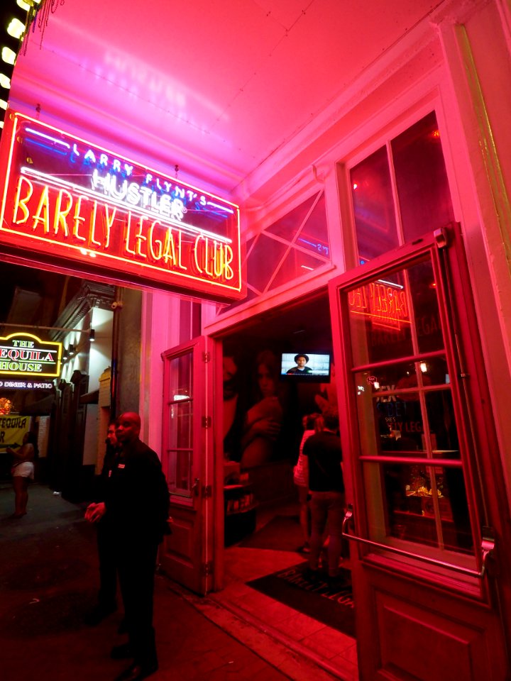 20180823 Memphis then to New Orleans, Bourbon street