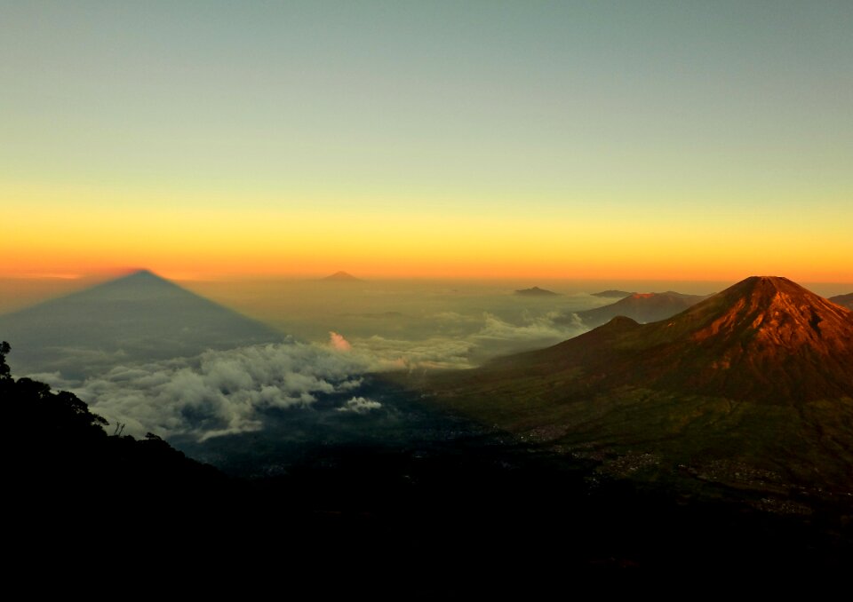 Landscape sunrise sunlight
