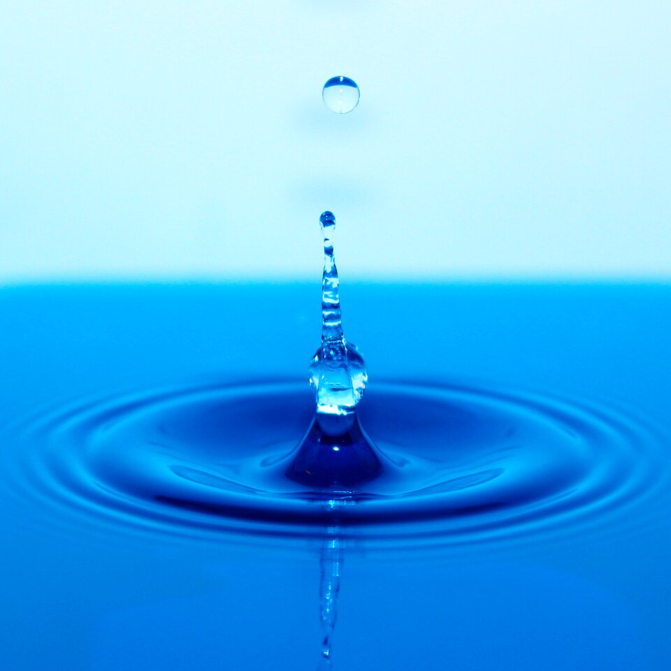 Water droplet fast fresh