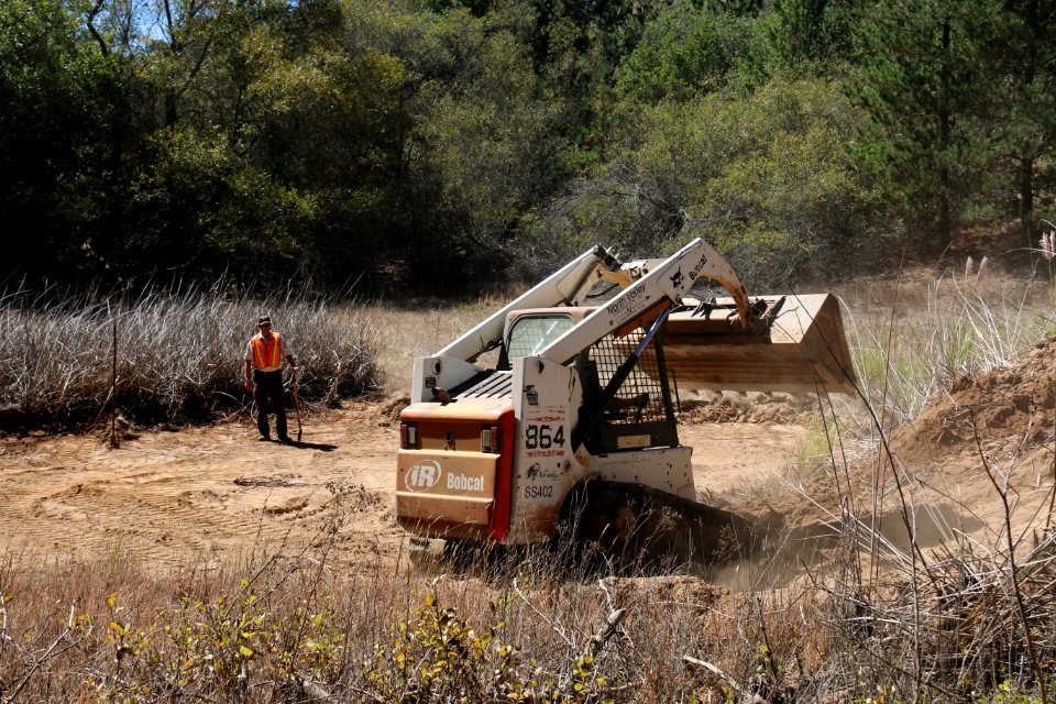Buena Vista Pond excavation