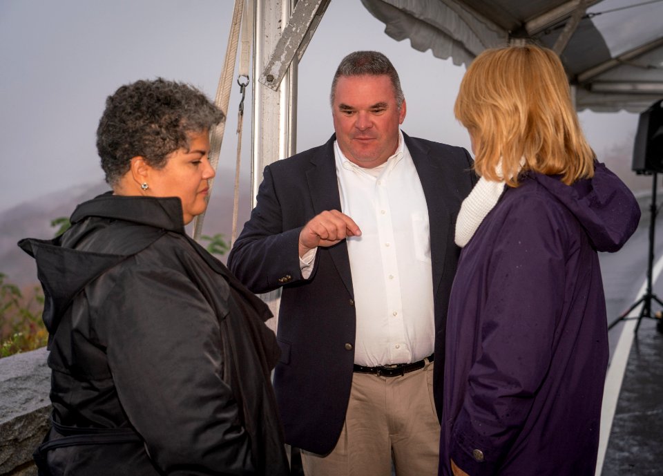 Foothills Parkway Ribbon Cutting, November 9, 2018--Joye Ardyn Durham