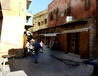 old town Sidon Lebanon photo