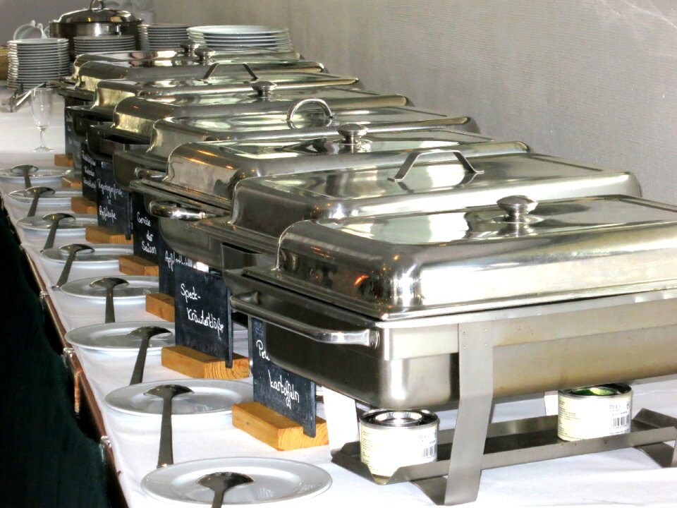 Catering service container