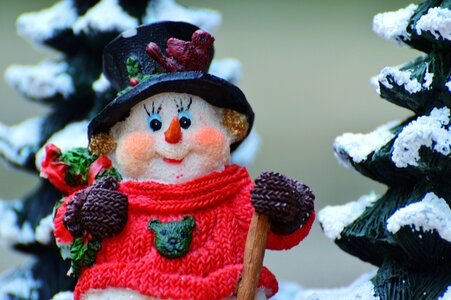 Snow snowmen wintry