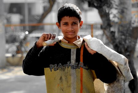 Boy poverty arab