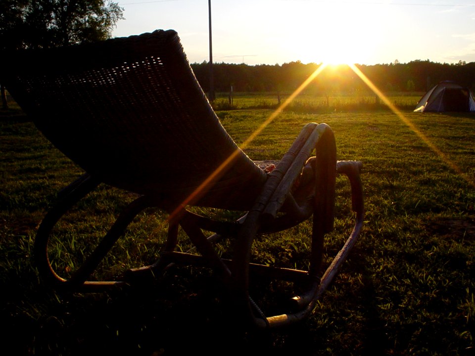 staring at the sun