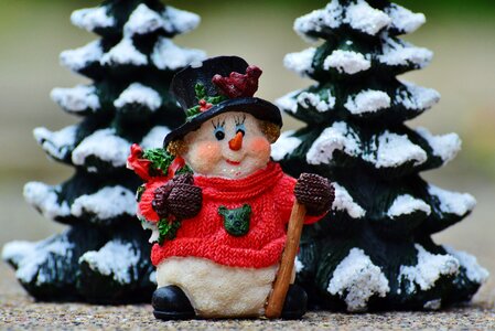 Snow snowmen wintry
