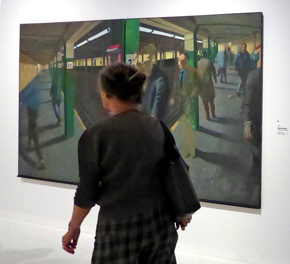 A Subway Experience by Robert Birmelin, 1966