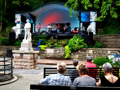 20180817 Eureka Springs, Basin Park, Bluegrass weekend