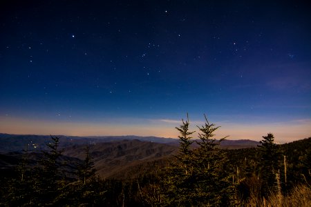 Night sky at Clingmans Dome, March 2018--Thom McManus