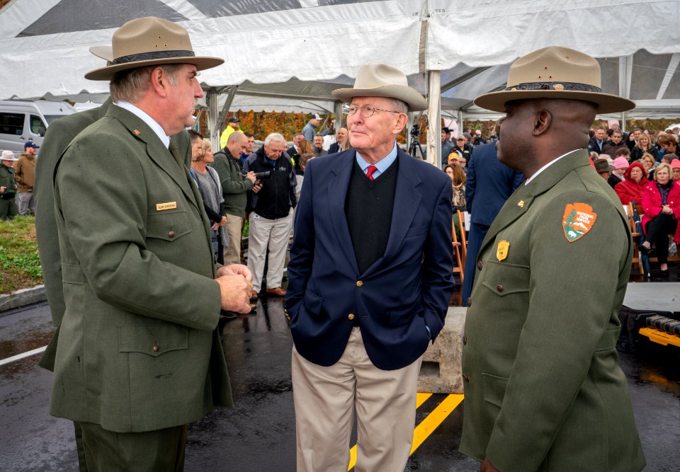 Foothills Parkway Ribbon Cutting, November 9, 2018--Joye Ardyn Durham