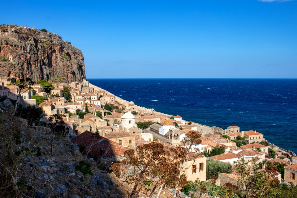 Monemvasia town photo