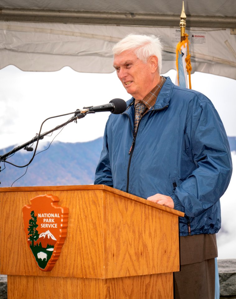 Foothills Parkway Ribbon Cutting, November 9, 2018--Joye Ardyn Durham