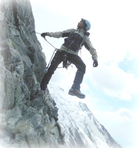 alex   sul monte bianco