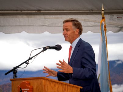 Foothills Parkway Ribbon Cutting, November 9, 2018--Joye Ardyn Durham