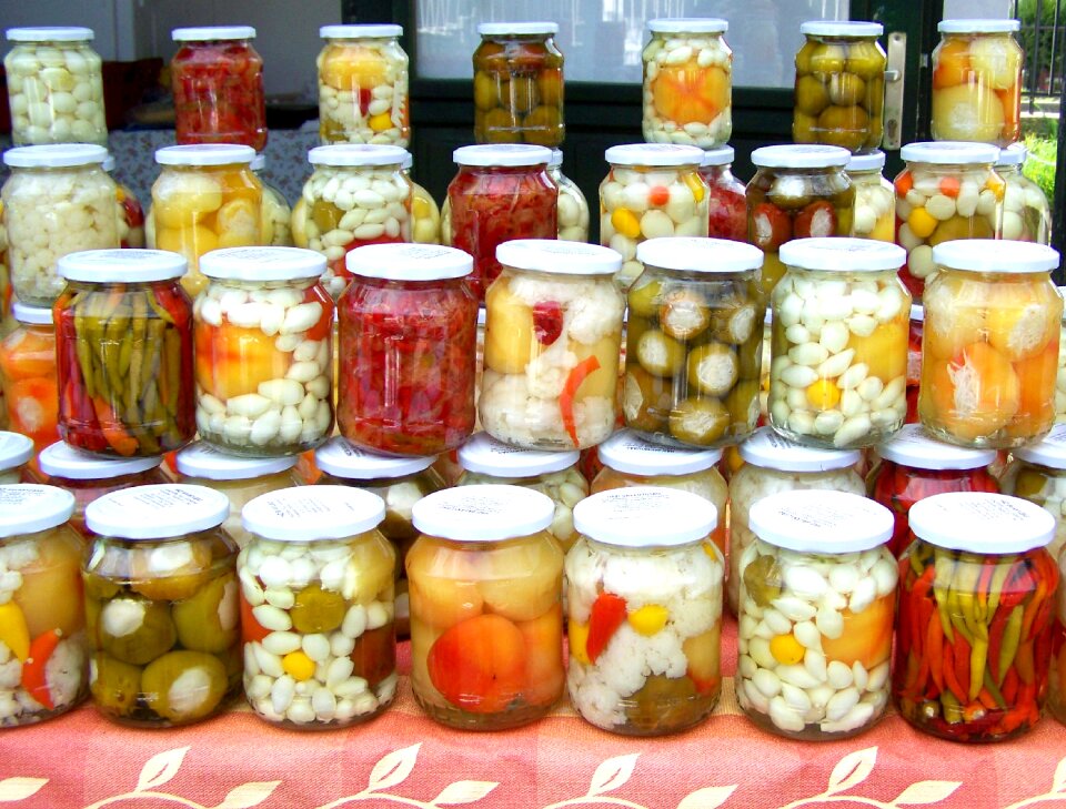 Homemade pickles mixed pickles dish