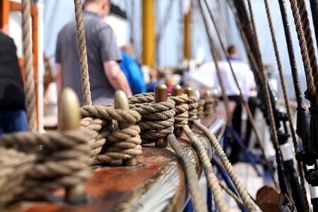 Dew harness lines sail