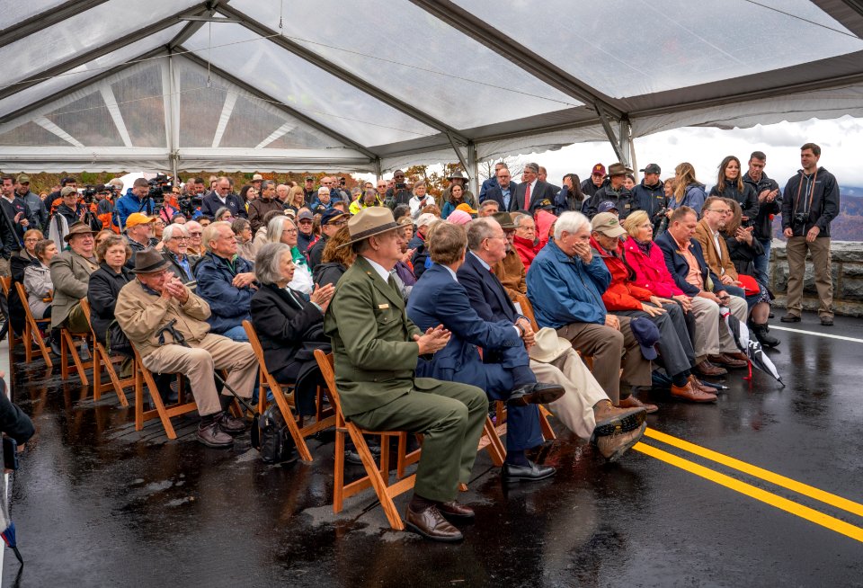 Foothills Parkway Ribbon Cutting, November 9, 2018--Joye Ardyn Durham